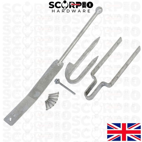 Field gate spring fastener - field,