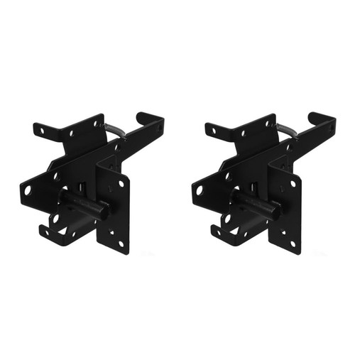 Durable black gate latch for - durable,