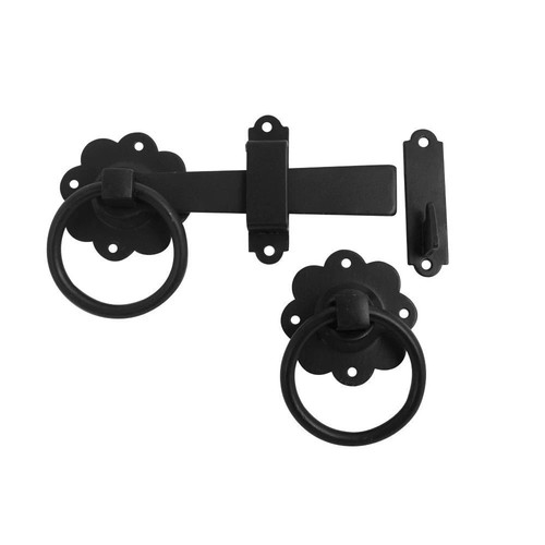 Ring gate latch twisted - latch, plain