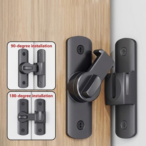 180 flip door lock zinc - flip,