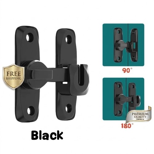 180 degree flip - door, lock