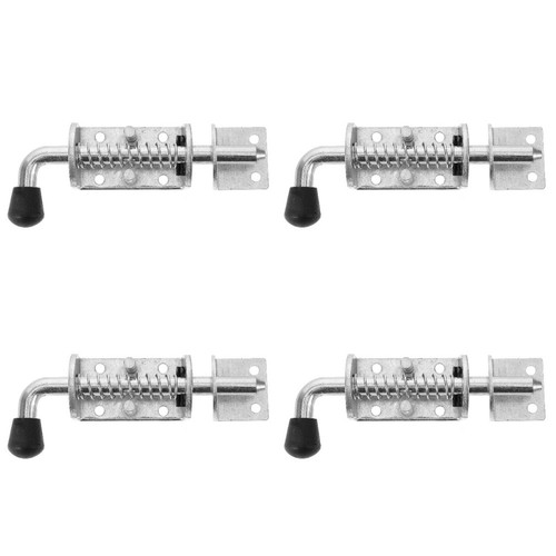 Spring loaded bolt latch - loaded,