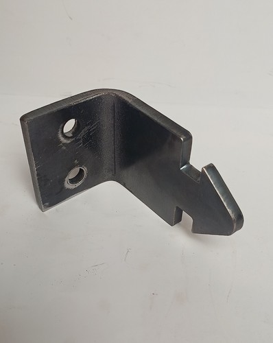 Steel gate latch keep bolt - ,