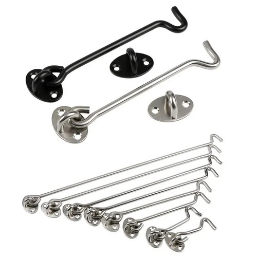 Cabin hook and - and, latch