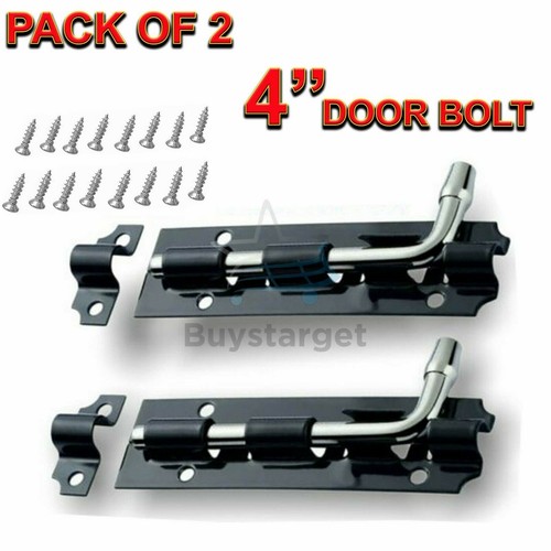 Heavy duty tower bolt - duty, 4"tower